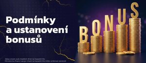 Podmínky a ustanovení bonusů provozovatelů hazardních her.