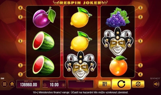 Respin Joker - recenze výherního automatu.