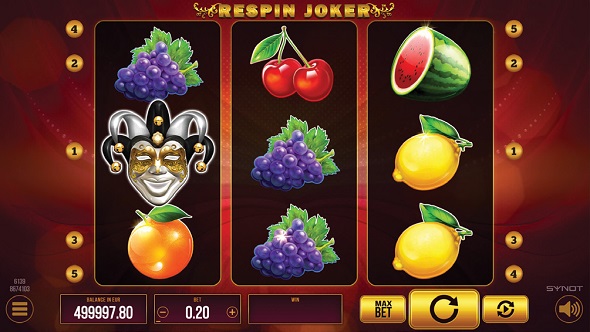 Respin Joker - recenze výherního automatu
