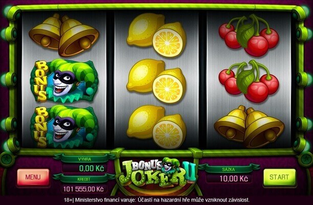 Recenze automatu Bonus Joker 2.