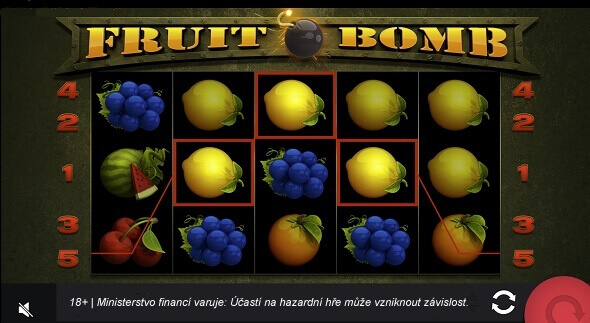 Fruit Bomb - recenze výherního automatu