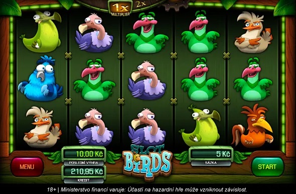 Výherní automat Slot Birds na Chance Vegas