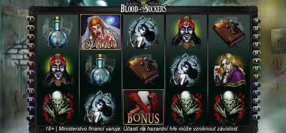 Výherní automat Blood Suckers