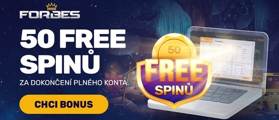 Získej 50 free spinů za registraci ve Forbes casinu. Získej 50 free spinů za registraci ve Forbes casinu.