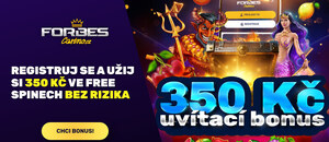 Forbes bonus za registraci