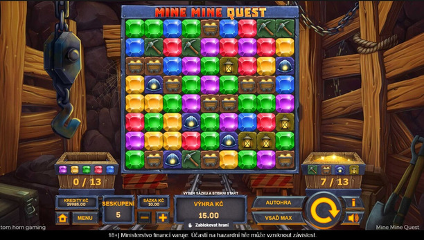 Zahrajte si automat Mine Mine Quest ZDE