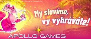 1. narozeniny online casina Apollo Games
