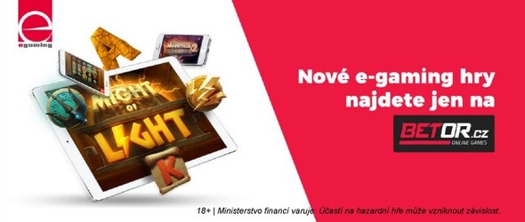 10 novinek od e-gamingu v casinu Betor