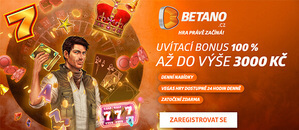 Casino Betano – přehled bonusů a bonusových kódů