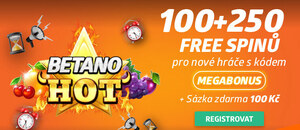 Využijte registrační promo kód MEGABONUS a získejte 100 free spinů Využijte registrační promo kód MEGABONUS a získejte 100 free spinů