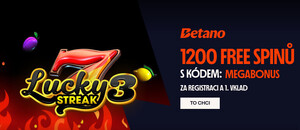 Registrujte se u Betana s promokódem MEGABONUS a získejte speciální bonusy