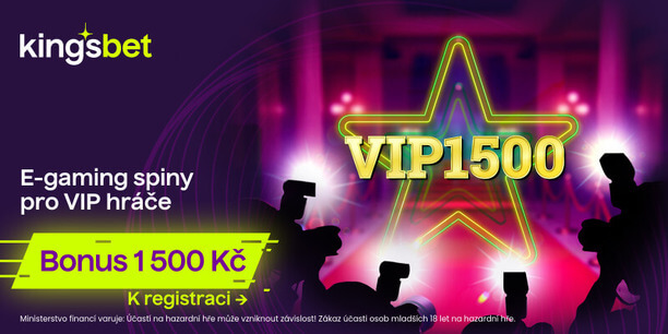 Získejte VIP registrační bonus 1500 Kč.