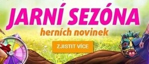 Jarní sezóna ve Vegas: s novinkami vás čeká až 560 free spinů