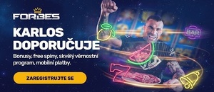 Pokračujte pro získání registračního bonusu v online casinu Forbes