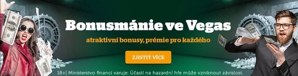 Nepropásněte Bonusmánii ve Vegas - Čekají bonusy, free spiny...