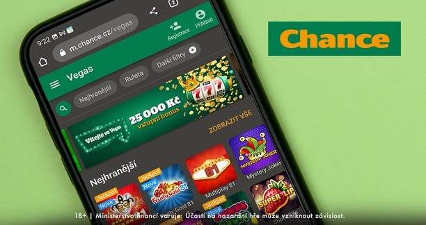 Chance Vegas aplikace – návod ke stažení zdarma