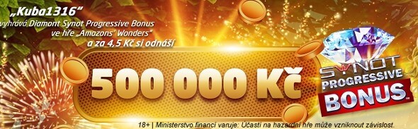 Hráč si připsal mega výhru - Za otočku 4,50 Kč trefil půl milionu