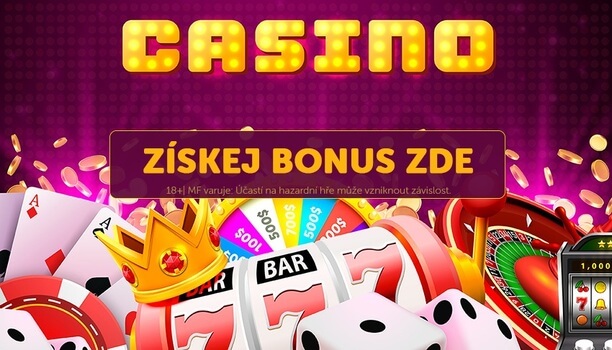 Získej casino bonus za registraci.