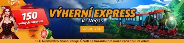 Do Chance Vegas přijíždí Výherní express - Veze až 300 free spinů...