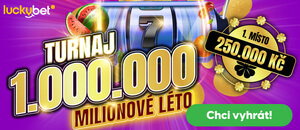 Turnaj Milionové léto u LuckyBetu