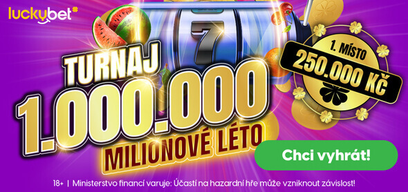 Turnaj Milionové léto u LuckyBetu