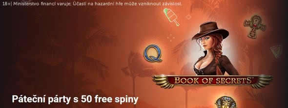 Roztočte 50 free spinů v páteční párty v Betano casinu.