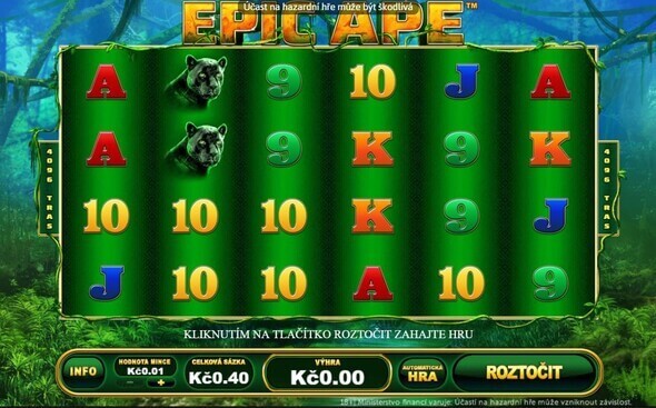Epic Ape v online casinu Fortuna