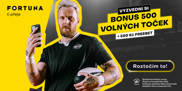 Fortuna promokód 1000ZDARMA lze využít ZDE