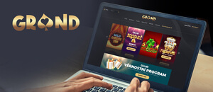 Grandwin casino online CZ - recenze bonusů a postup registrace