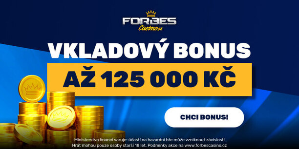 Forbes promo kód nebudete potřebovat ani u bonusu ke vkladu