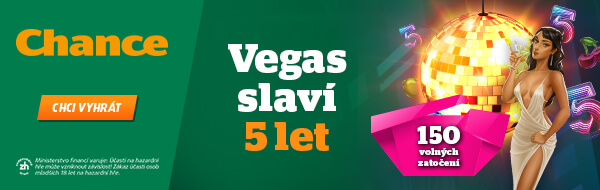 Casino Chance slaví 5. narozeniny