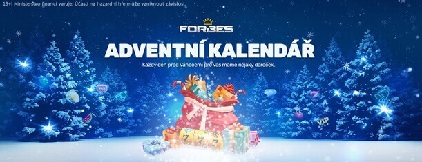 Adventní kalendář Forbes - vyzvedněte si každý den dárek