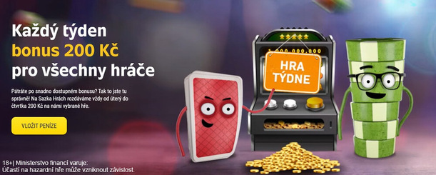 Sazka promo kód HRATYDNE