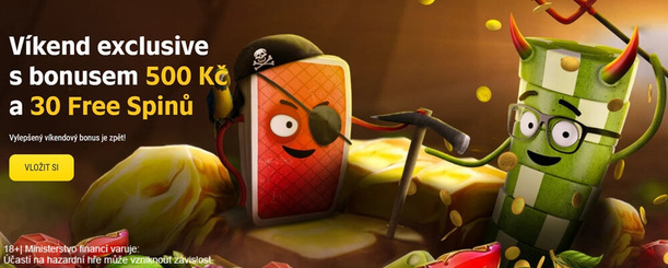 Sazka promo kód VIKEND