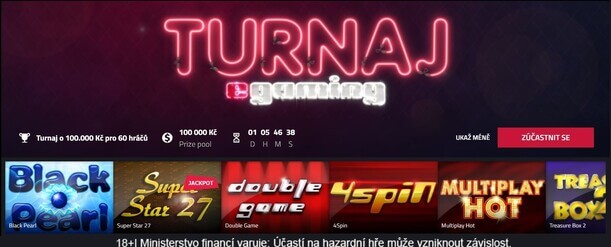 Nové pravidelné e-gaming turnaje v casinu Betor