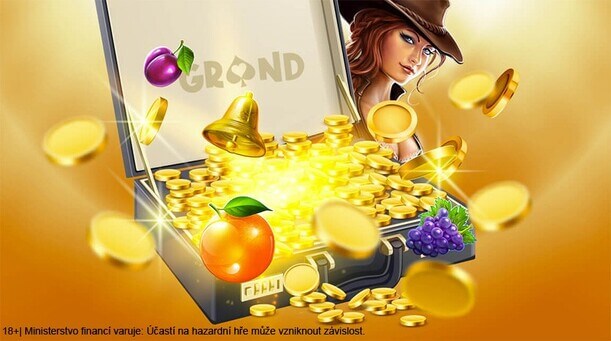 Free spiny za registraci v online casinu Grandwin