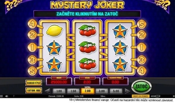 Výherní automat Mystery Joker