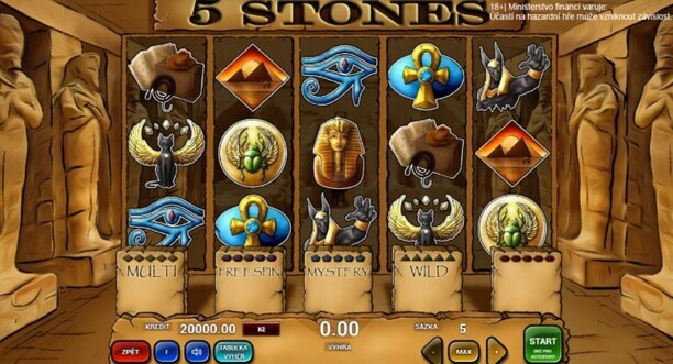Výherní automat 5 Stones