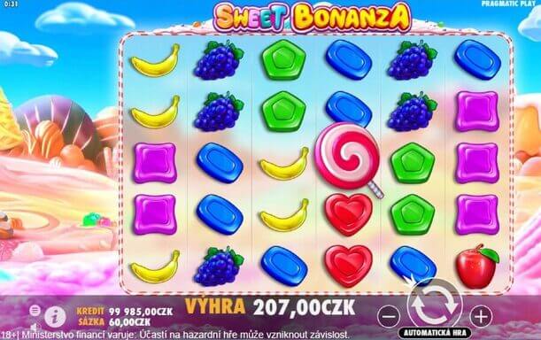 Sweet Bonanza – výherní automat s bonusem zdarma