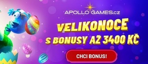 Pobavte se s velikonočními bonusy od casina Apollo Games