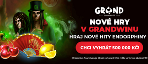 Vyzkoušejte nové hry od Endorphiny v casinu GrandWin