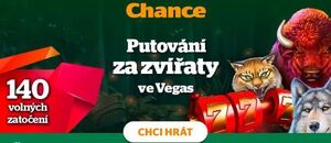 Vydejte se na Putování za zvířaty v Chance Vegas se 140 free spiny