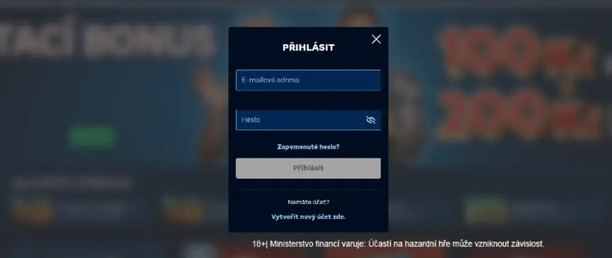 Přihlášení k hernímu účtu u casina Merkur Xtip