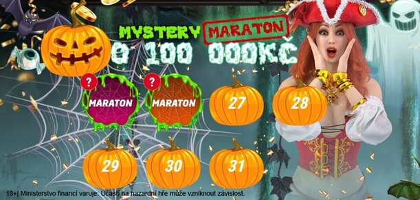 Denní úkoly v MYSTERY MARATONU