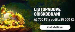 Zapojte se do promo akce Oříškobraní v Apollo casinu a získejte free spiny a podíl z banku 25 000 Kč.