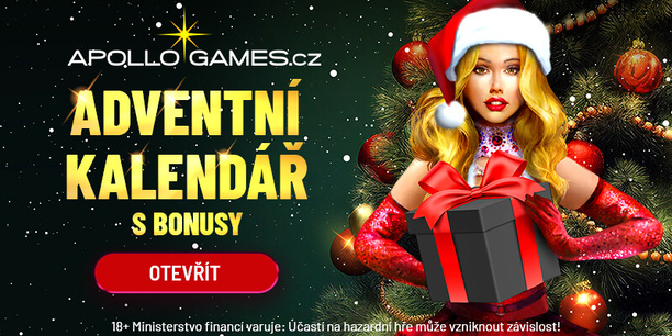 Adventní kalendář v casinu Apollo Games