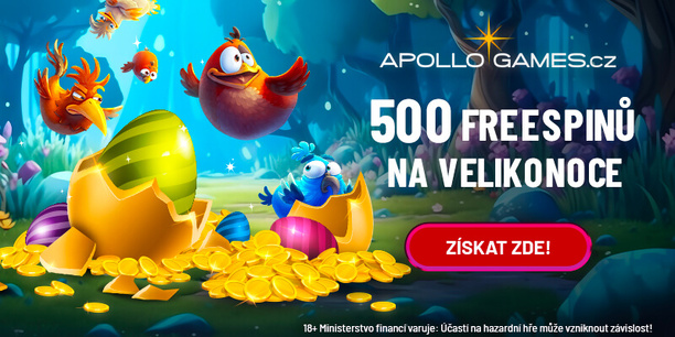 Apollo Games casino velikonoční free spiny