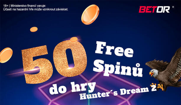 Získejte 50 víkendových free spinů od Betoru!