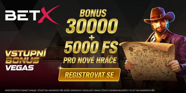 BetX promo kód CASINOARENACZ – jaké získáte bonusy?