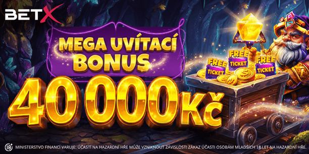 Použijte BetX promo kód při registraci a&nbsp;zahrajte si o&nbsp;uvítací bonus